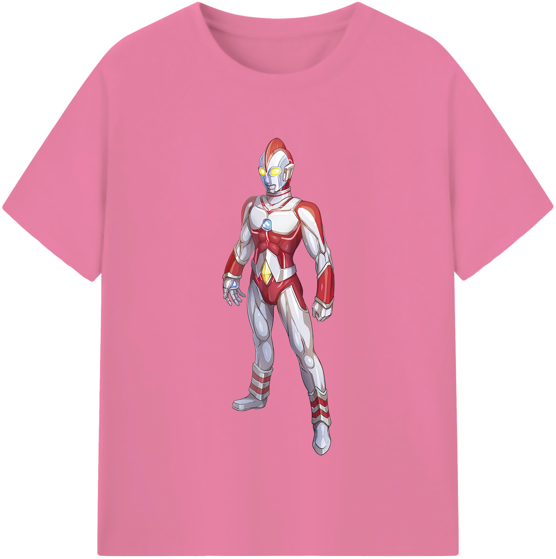 （画像用） ウルトラマン Ultraman 綿100％半袖Tシャツ（フロントプリント）